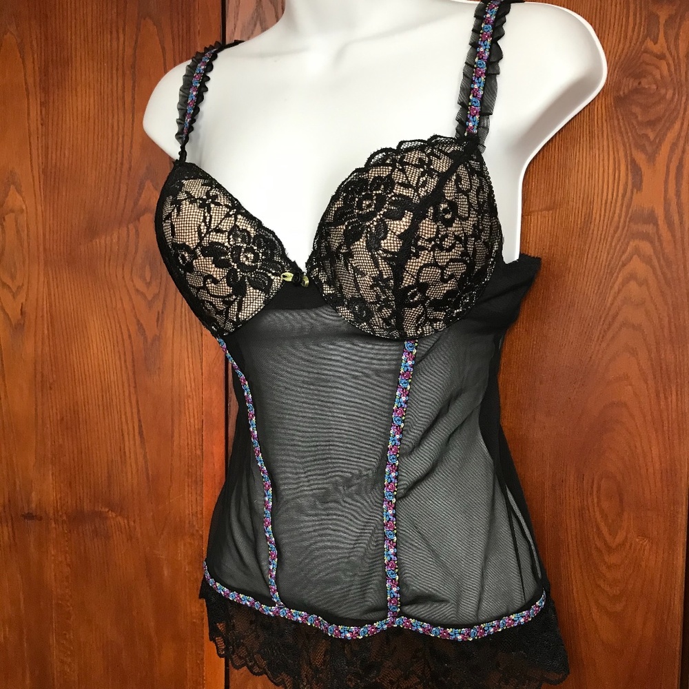 Sophie b. BLK Short Corset, M. *P1045